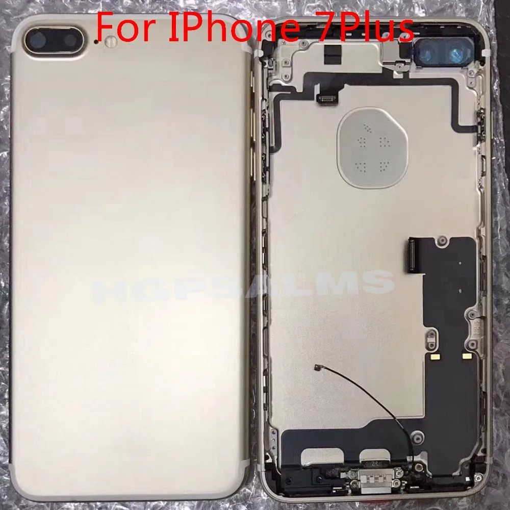 Новая полная задняя часть корпуса средняя рамка Шасси для IPhone 7 7G 7Plus 7p сборка
