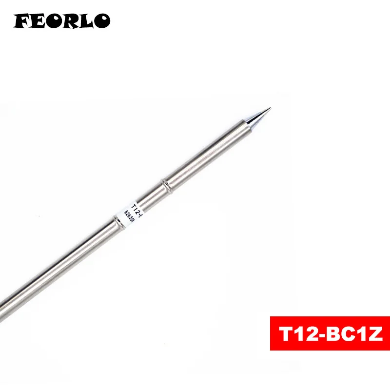 FEORLO 1 шт. ПАЯЛЬНЫЕ НАКОНЕЧНИКИ T12-I B K IL B2 BL BC2 BC1 D08 D12 D16 D24 C1 C2 для паяльных наконечников с припой HAKKO