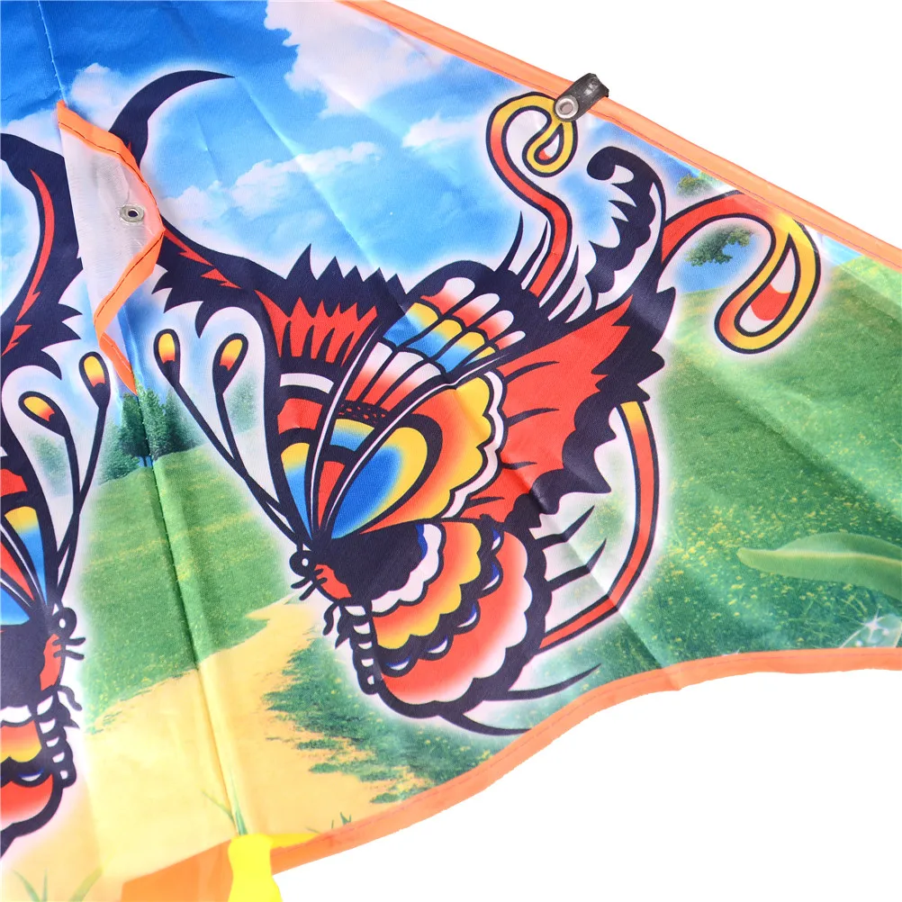 Традиционный бабочка кайт легко летать Красочные стили животных складной кайт открытый весело и спорта для детей 80 см