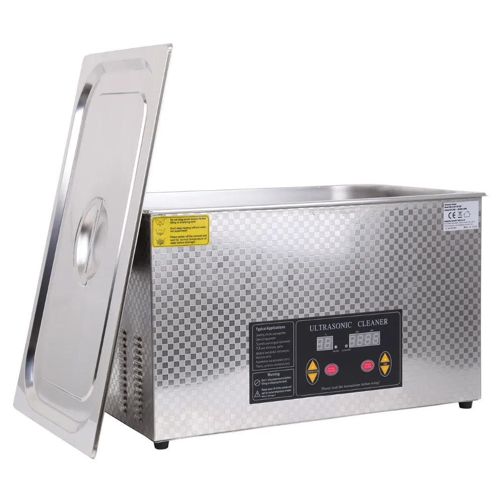 20L Ultrasonic Cleaner Heating Timer heater control Bath Cleaning Tank