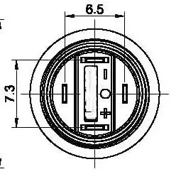 ELEWIND 12 мм illumianted power symbol кнопочный переключатель(PM121F-10DT/J/R/12 В/с