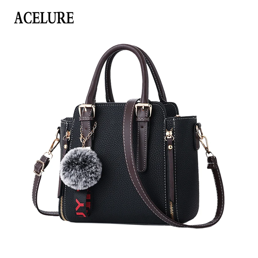 

ACELURE Fashion Shoulder Bag High Quality Handbag Women Bag Casual Large Capacity Tote Female Vintage PU Leather Crossbody bags