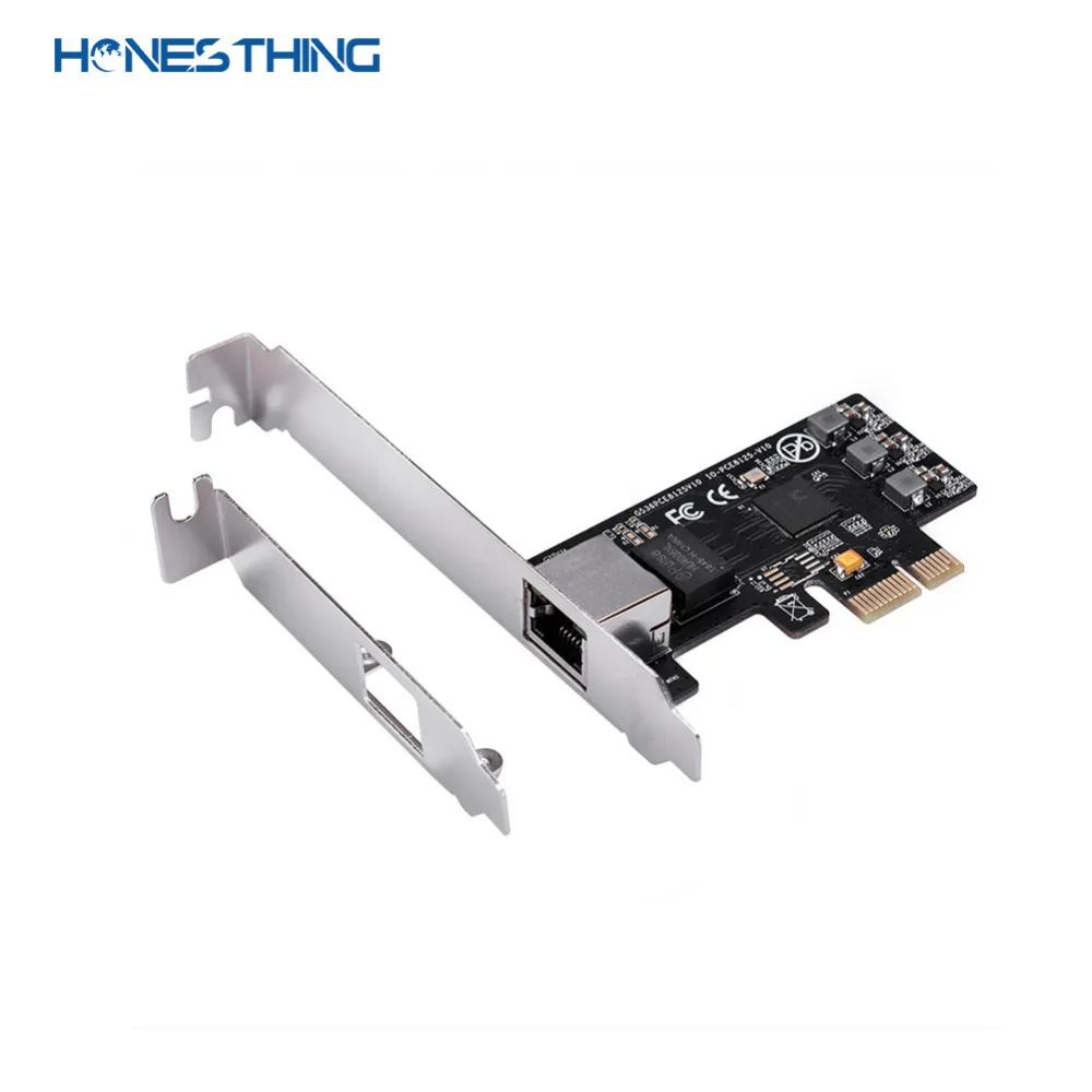 HonesThing PCI Express to 101001000M2.5G Gigabit Ethernet Controller Card with Single RJ45 Port Wired Network LAN NIC Card 2