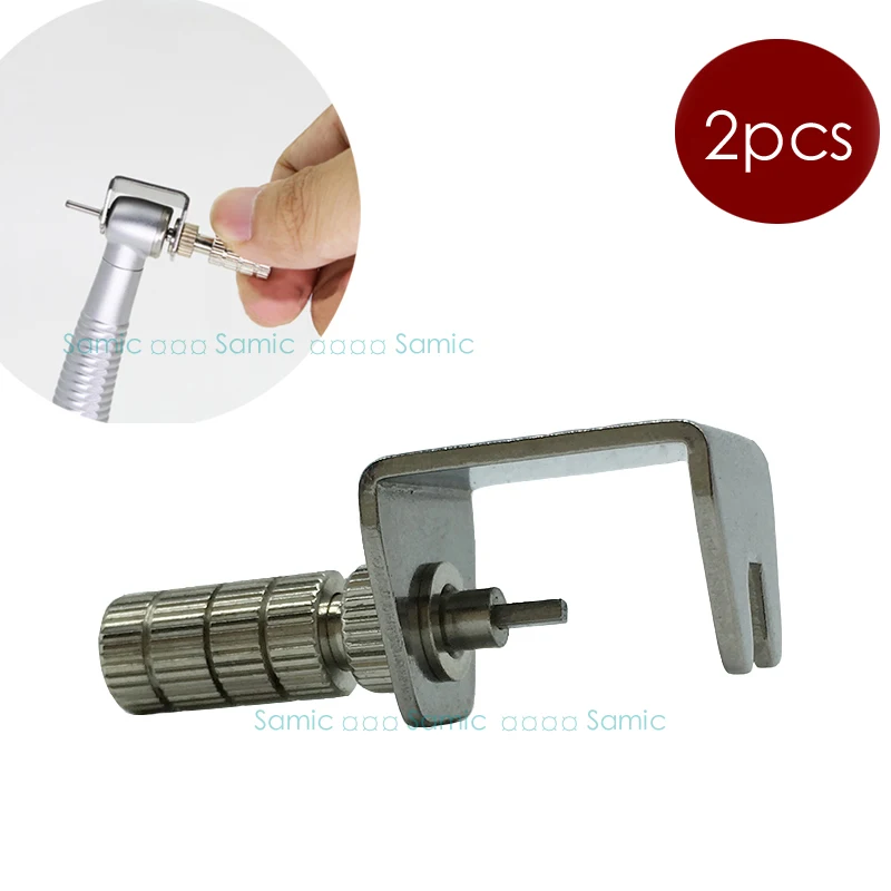 2pcs Dental Handpiece Standard Wrench Bur Dental Handpieces Needle