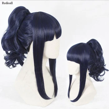 

Halloween Hyuga Hinata Adult Cosplay Wig NARUTO Synthetic Hair Role Playing