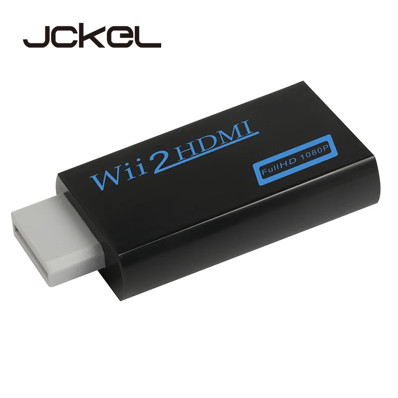  JCKEL Wii a HDMI di Lusso HD 1080 p Cavo Adattatore 3.5mm Audio Wii2HDMI Converter Wii 2 HDMI Switc