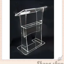 Акриловые подставки для лестерна, perspex lectern, plexiglass lectern высококачественная прозрачная акриловая Трибуна