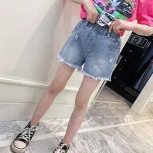 Одежда для маленьких девочек летние джинсовые шорты celana pendek Анак детская одежда