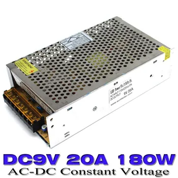 

Led Switching Power Supply DC 9V 20A 180W Driver Transformers 220V 110V AC TO DC9V SMPS For LED Strip CNC 3D Print