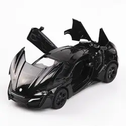 14,8 см 1:32 металлическое ведро сплав Lycan Fast F8 Авто модель оттягивающаяся назад Модель литые автомобили игрушки F дети ребенок украшение дома