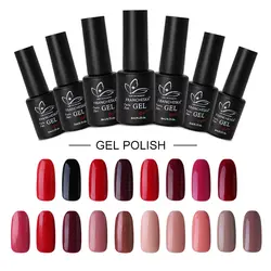 Профессиональный гель лак для ногтей ногти поли uv гель лак для ногтей polygel top coat vernis полу gellak строительный гель цвет