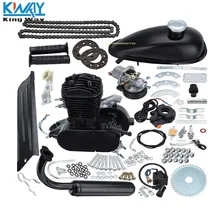 80cc 2 тактный бензиновый газовый двигатель комплект для моторизованный велосипед толкать