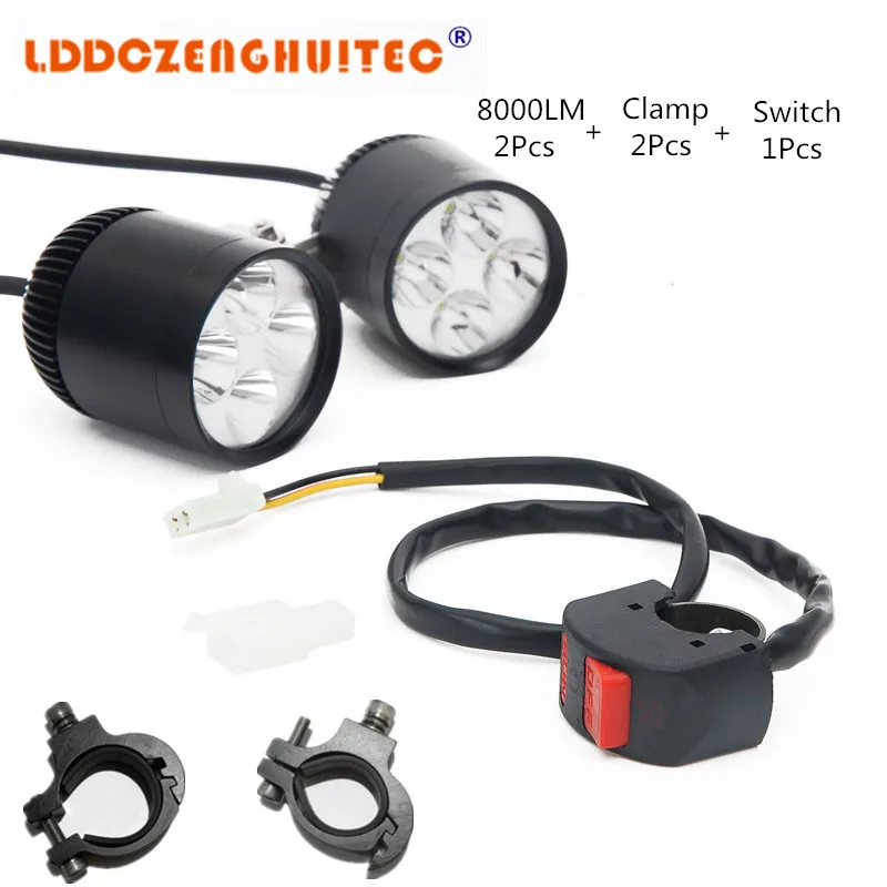 

LDDCZENGHUITEC 40W 8000LM LED Work Light, Off Road,XML U2Work Lamps for Motorcycle, ATV, Car, SUV,Boat,Aluminum lamp