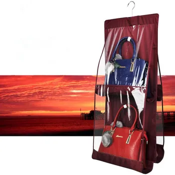 

Wall hanging storage bag Multilayer oxford hanging behind the door household products Multi-layer storage Environmental safety