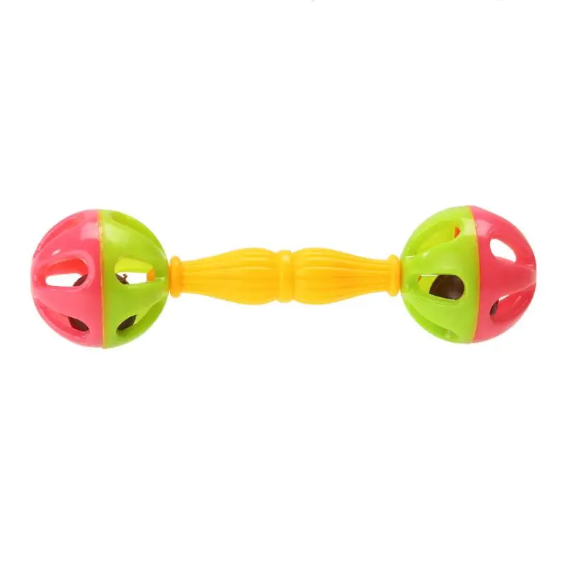 Детские идеи игрушки погремушки колокола встряхивания гантели Игрушки для раннего развития 0-12 месяцев для поддержания забавного зрения