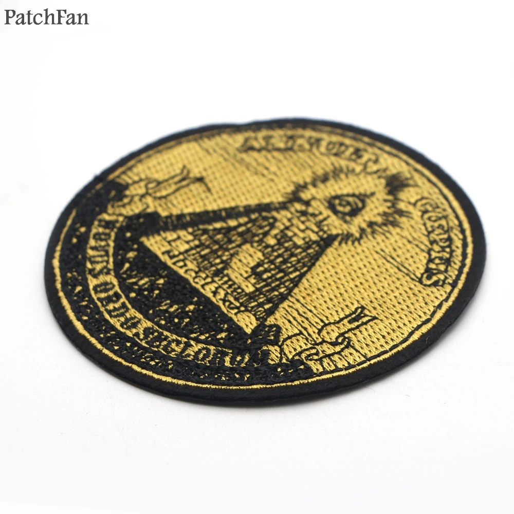 Patchfan Eye of Providence annuit coeptis Mason iron on футболка одежда вышитые патчи para сумка значки-наклейки A0821