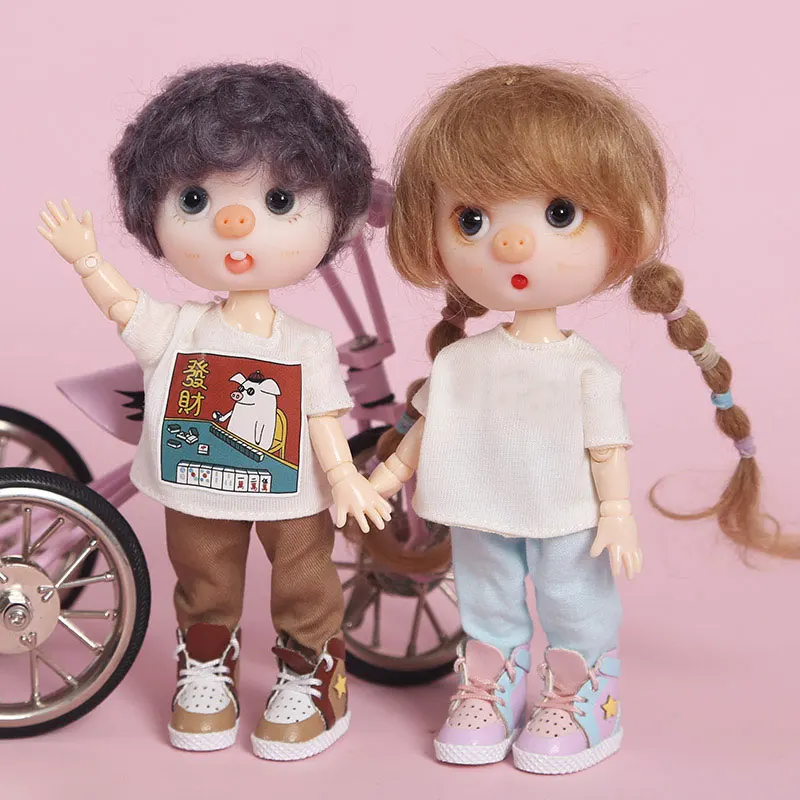 Ob11 брюки куклы 1/12 BJD одежда мини Obitsu 11 Аксессуары игрушка подарок|Куклы| |
