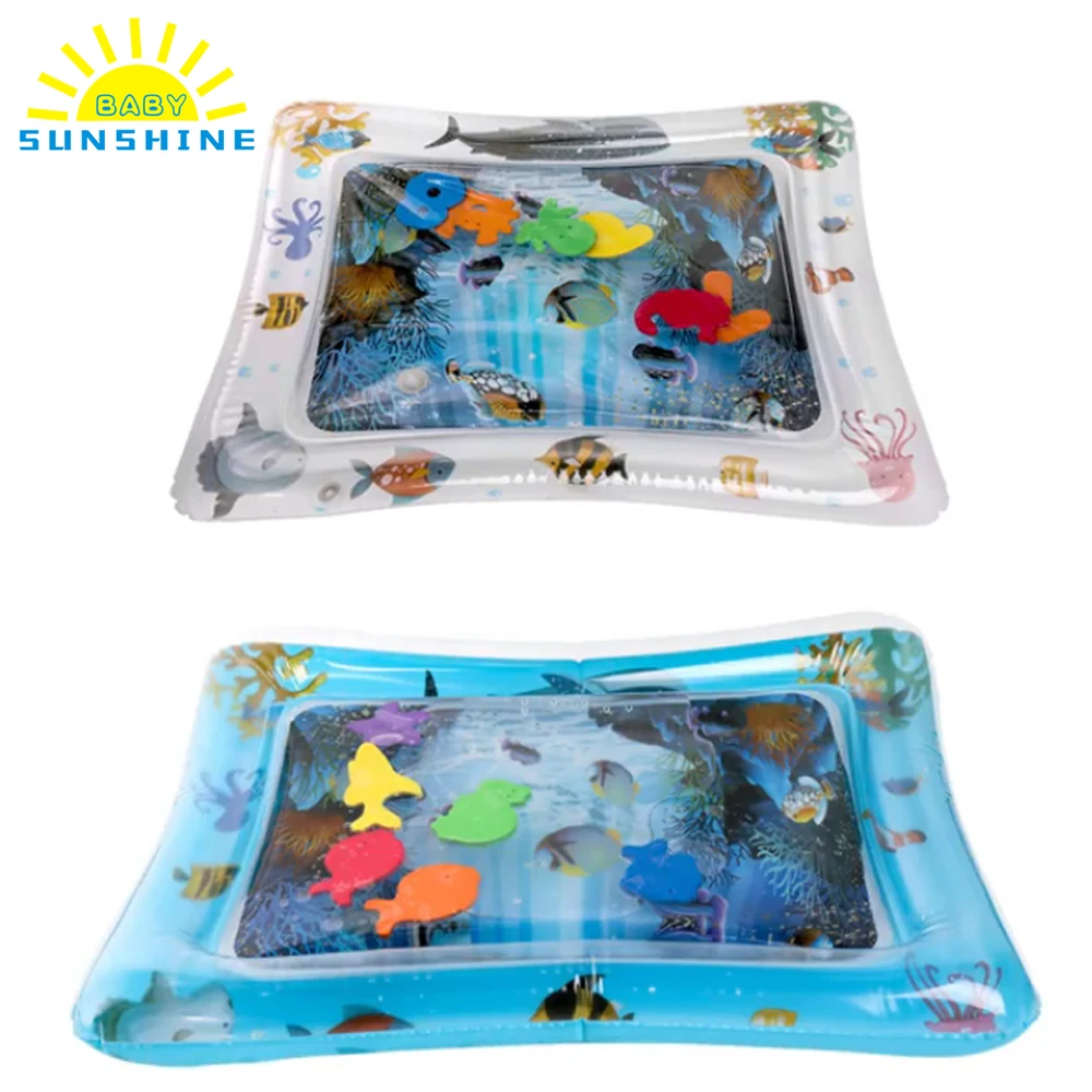 baby inflatable water play mat