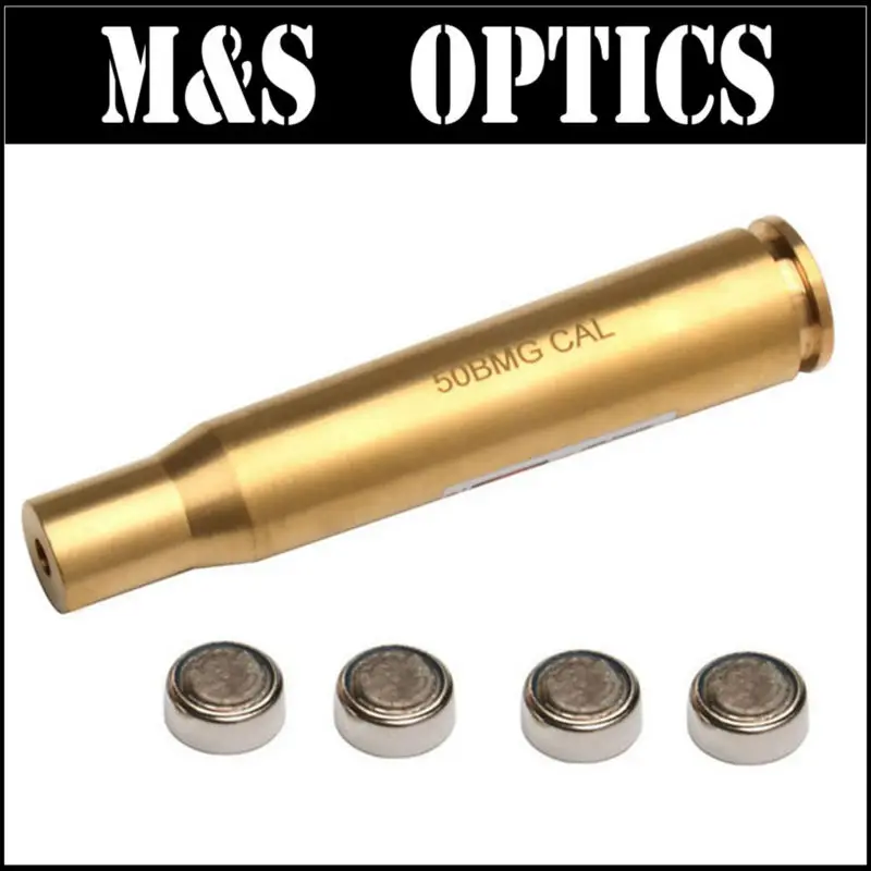 

Tactical Hunting Red Dot Laser 50 BMG CAL Cartridge Red Laser Boresight Red Laser Bore Sighter Boresighter