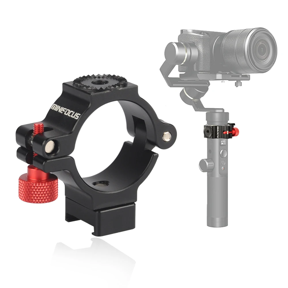 

O-Ring Hot Shoe Adapter Clamp for Feiyu SPG2 G6 G6Plus Video Microphone LED Light with 1/4 Threads Rosette Extension Mount