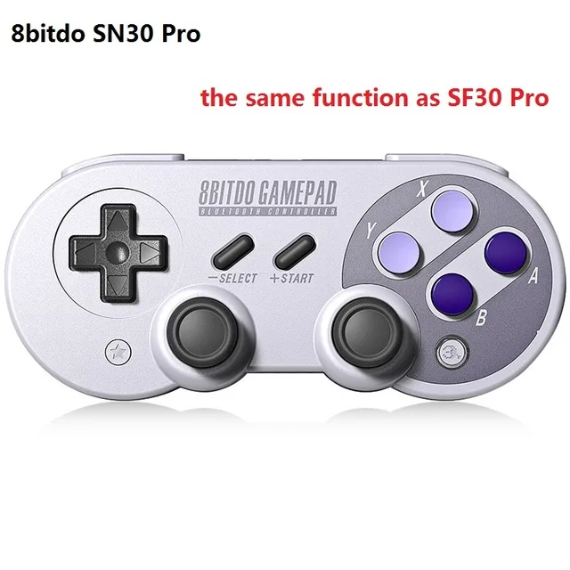 Официальный 8bitdo SF30 Pro Беспроводной Bluetooth геймпад с джойстиком для Windows, Android macOS nintendo переключатель Паровая баня - Цвет: SN30 Pro