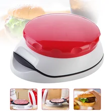 Burger Press Hamburger Patty Maker Adjustable 1/4 Lb 1/2 Lb Non-Stick Handheld Meat Press YU-Home