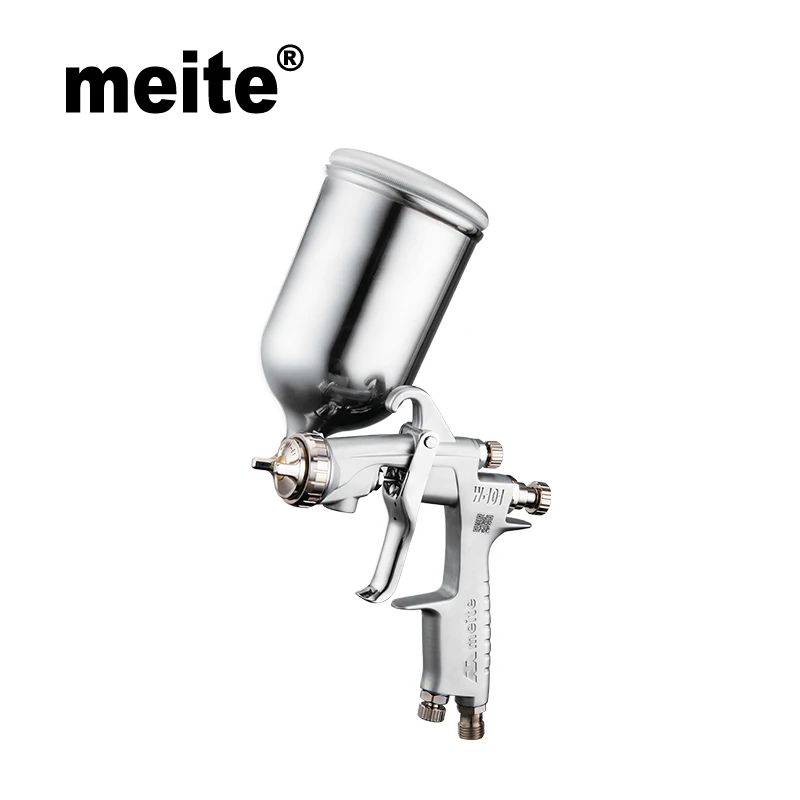 

Meite MT-W101-G HVLP paint spray gun gravity type mid spray gun hvlp in 1.0/1.3/1.5/1.8mm nozzle with 400CC cup Jun.14 update