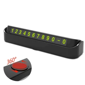 

New Car Styling Temporary Parking Card Phone Number Card for Jaguar XF XFL XE XJ XJL F-Pace F pace fpace X761 XJ6 XKR XK8 X320