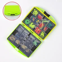 Rompin рок комплект рыболовных грузил прибойная рыбалка Рыболовная Снасть коробка поворотные рыболовные Крючки набор инструментов