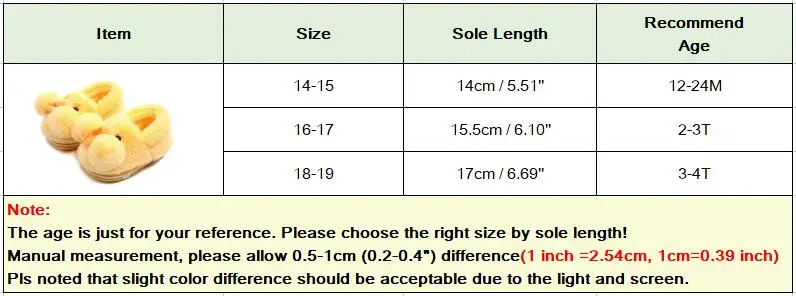 Детские тапочки домашние плюшевые теплые зимние детские Веселые тапочки милый мультфильм детская обувь желтая утка детские Тапочки