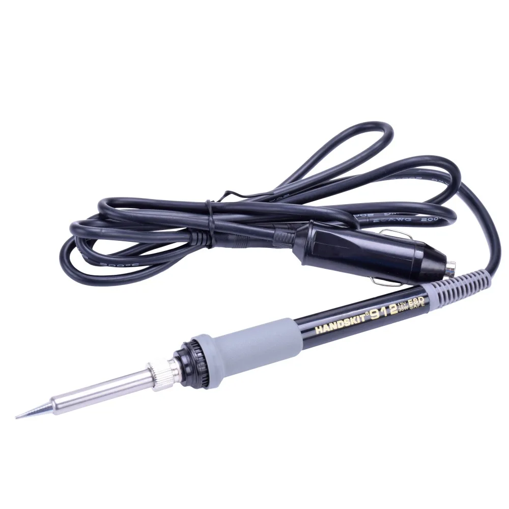 ebakey Soldering Iron DC12V / 35w Car Battery Low Voltage Electrical Soldering Iron Head Clip Portable Soldering Iron