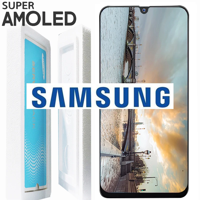 Оригинальный 6 4 ''ЖК дисплей для SAMSUNG Galaxy M30 2019 SM M305 M305F M305G/DS кодирующий