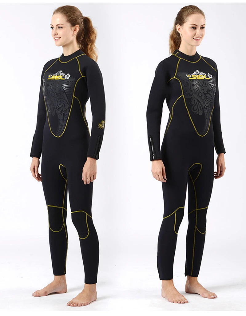 Slinx Brand 5MM Neoprene One piece Wetsuit Woman Frogman Scuba Dive
