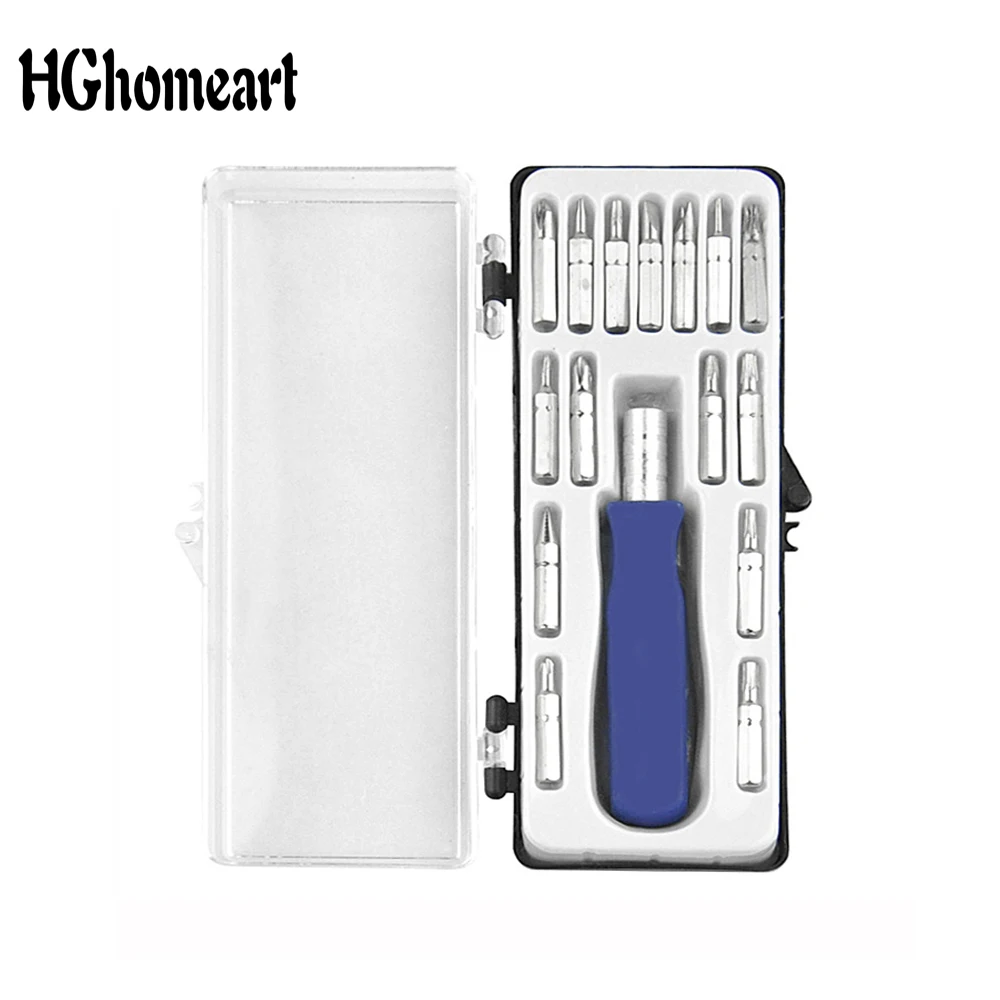 

HGhomeart 16pcs Combination Screwdriver Set Home Tool for Repairing Phones Mobile Phone Notebook Repair Tool
