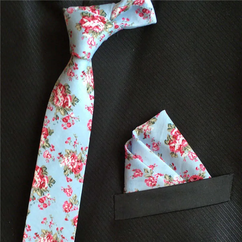 Галстук и носовой платок, модный галстук с принтом, 6 см, хлопок, шерстяной галстук, галстуки для меня, дизайнерская новинка, партия