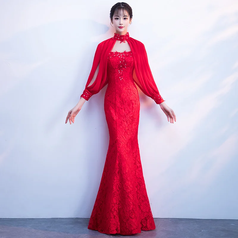MOON MODA с длинными рукавами Вечерние платья Длинные 2018 Большие размеры коктейльное