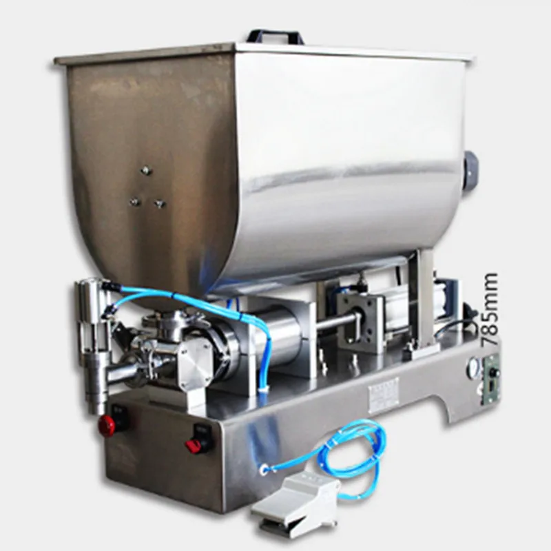 Пневматический двигатель для миксера соус Чили разливочная машина для арахисового масла наполнитель масла