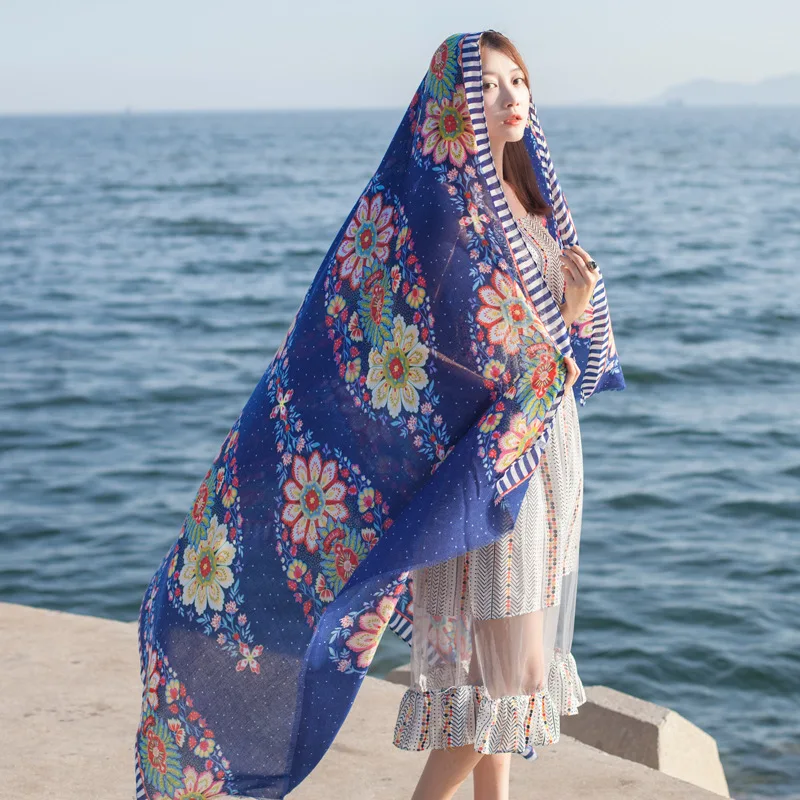 

[DIFANNI] Luxury Foulard Femme Brand Scarf Women Cachecol Ladies Scarf Wrap Shawl Fulares Mujer Bufandas DFS058