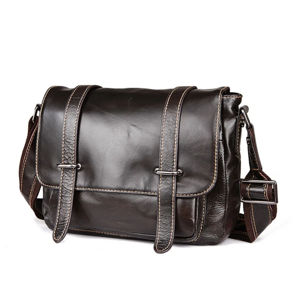 

New Men Vintage Leather Cowhide High Quality Handbag Briefcase Business Laptop Bag Messenger Bag handbags