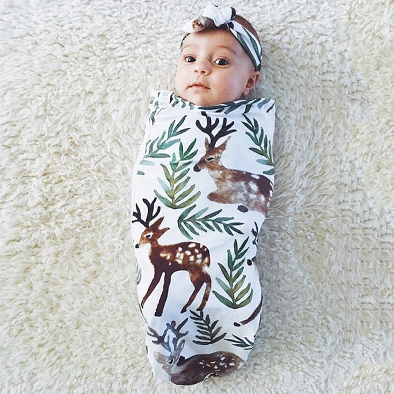 Autumn Newborn Infant Baby Blankets Swaddle Thin Baby Wrap Swaddling