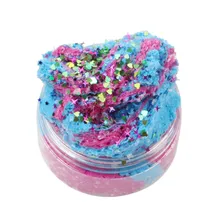 Красочные Хлюпать слизь пушистая Пена Мягкий душистый смешивания облако шламов стресса осадка cветлый Mud весело глины Игрушечные лошадки для взрослых ma20f