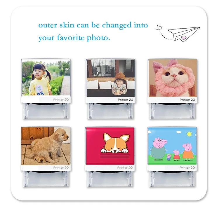 toy stamp Name Seal Waterproof and not Fading Name clothes printing Diy Cartoon Cute Clothes Seal Name Paste kids douyin style