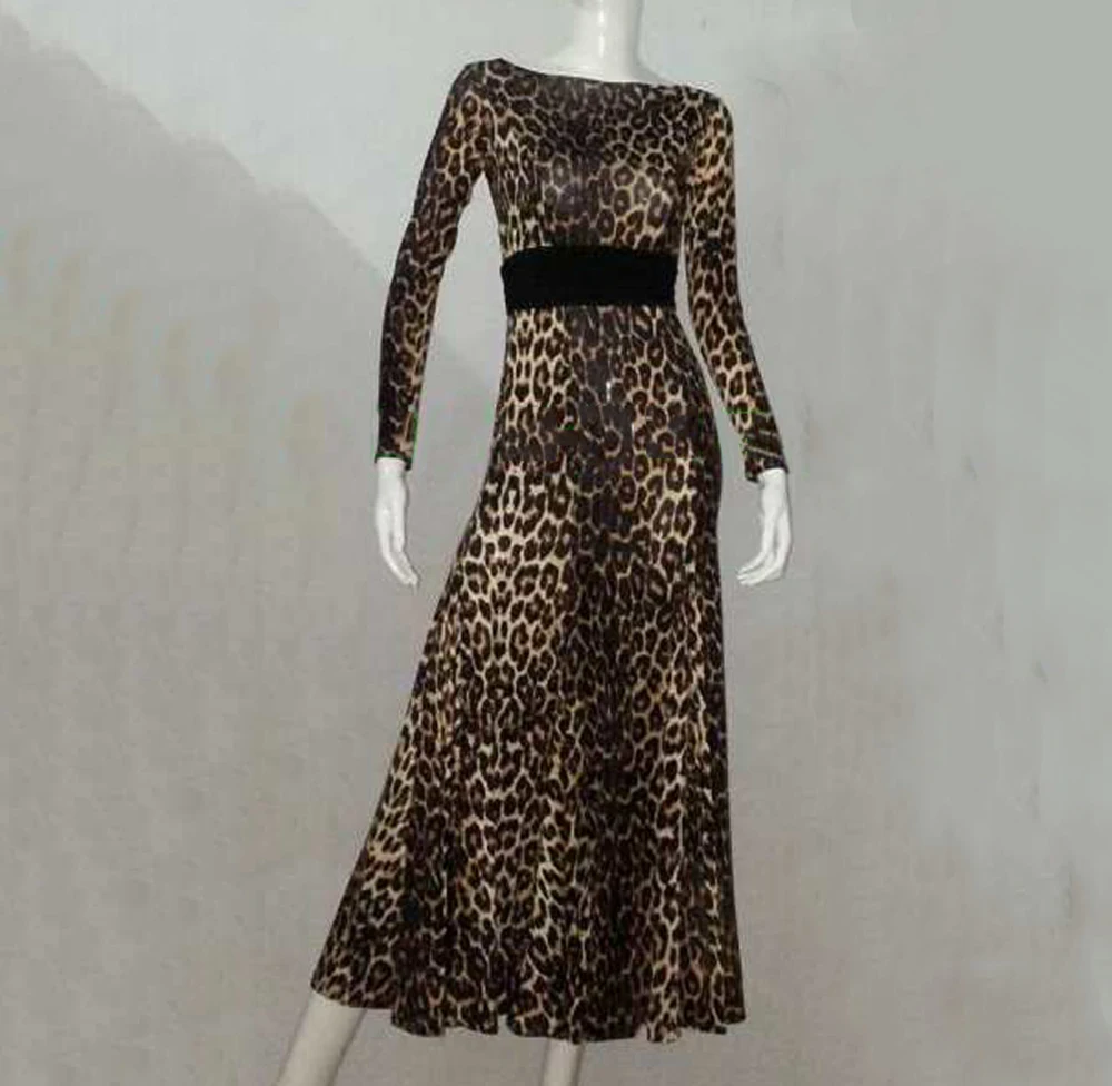 New Ballroom Dance Dress Women Escapulario Flamenco Skirt Vestidos De Festas Vestidos De Baile Salon FREE SIZE