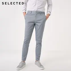 Отборные Весенние новые мужские тонкие микро-эластичные хлопковые повседневные брюки S | 419114517