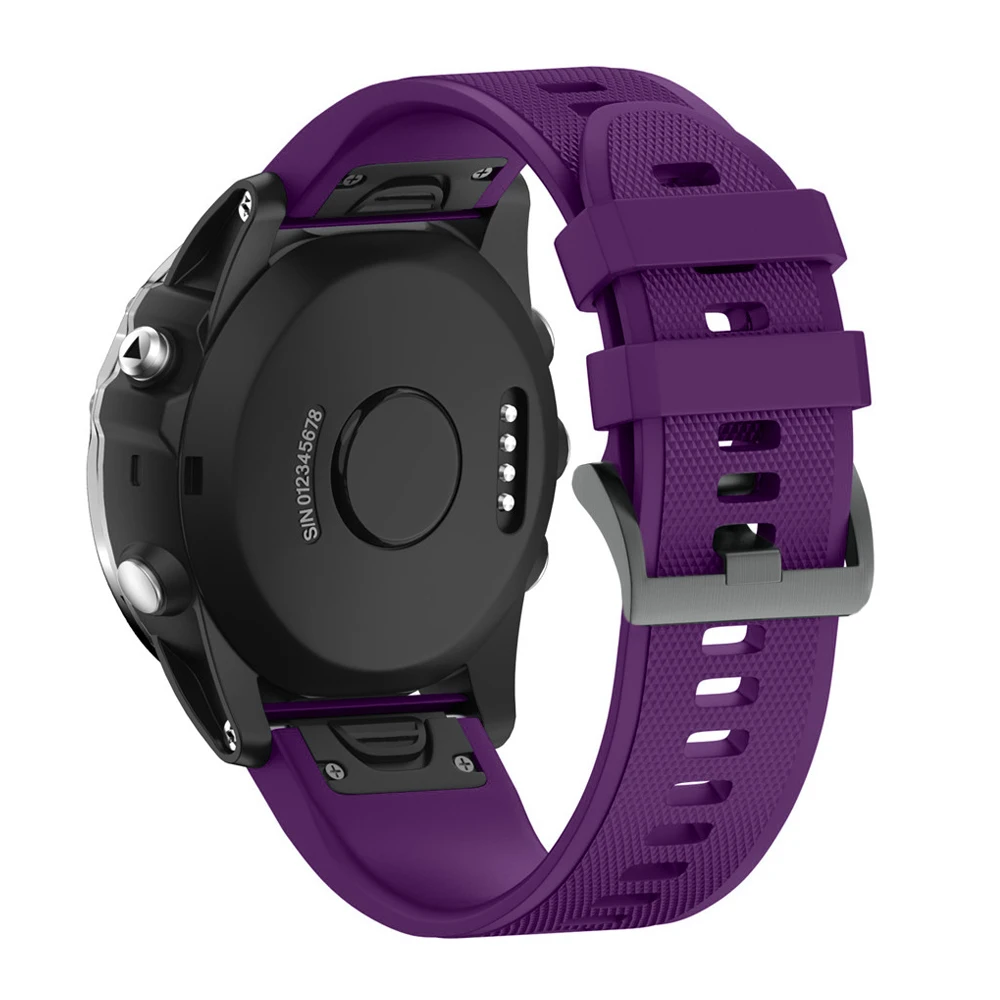 Для Garmin Fenix 5/5Plus силиконовые для фитнеса сменный ремешок на запястье трекер активности силиконовый ремешок для часов умный Браслет