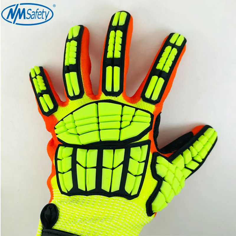 Gants De Travail Anti-coupures Winfaith - Protection Niveau 5 EN388, Antidérapants, Polyvalents Jardinage, Mécanique