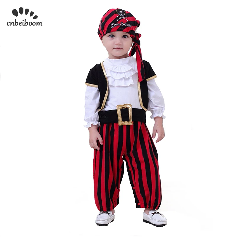 Halloween Boys Set Cosplay Children's Pirate Costume Dance Children Clothes Baby's Sets Christmas Gift 2020 new years | Детская