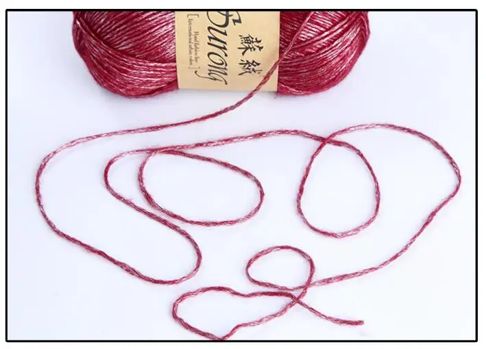 TPRYN 5 шт = 500 г шелк, хлопок, пряжа для вязания крючком, рукоделие, Толстая шерстяная пряжа для ручного вязания, шарф, свитер