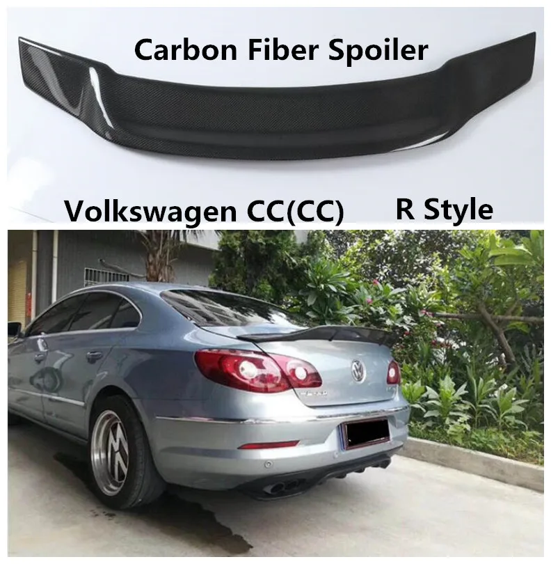 Carbon Fiber Spoiler For Volkswagen CC(CC) 2009 2019 High Quality
