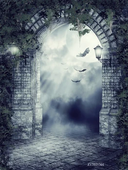 

LIFE MAGIC BOX Retro Castle Photography Backdrops Photo Studio Background